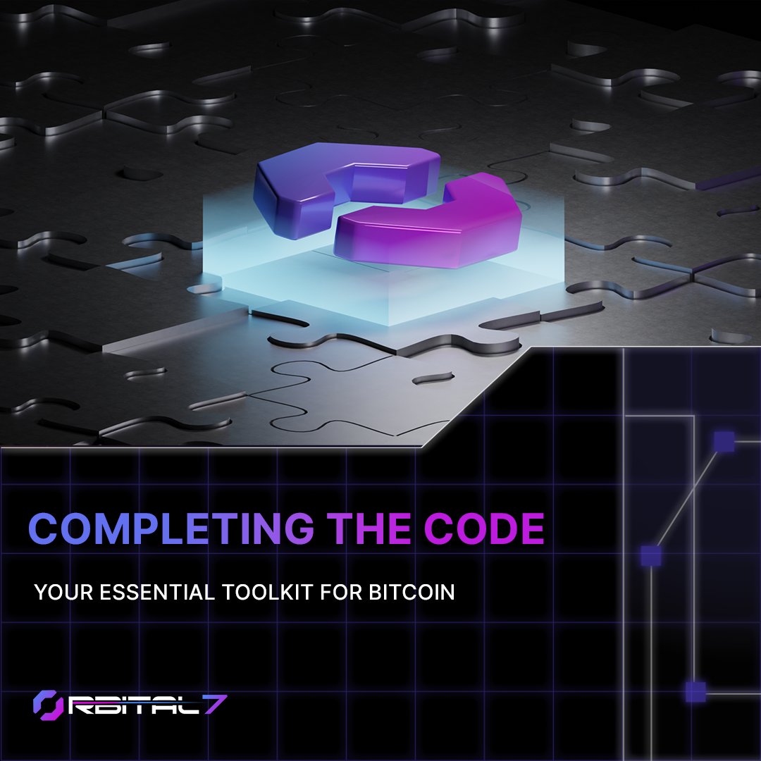 Orbital7 is the final piece to your puzzle 🧩 Fitting devs & users the same with tools for distribution, incentives, and mighty community interaction Create, manage & empower your digital assets on Bitcoin-Centric Networks with #ORB7’s Toolkit ☄️