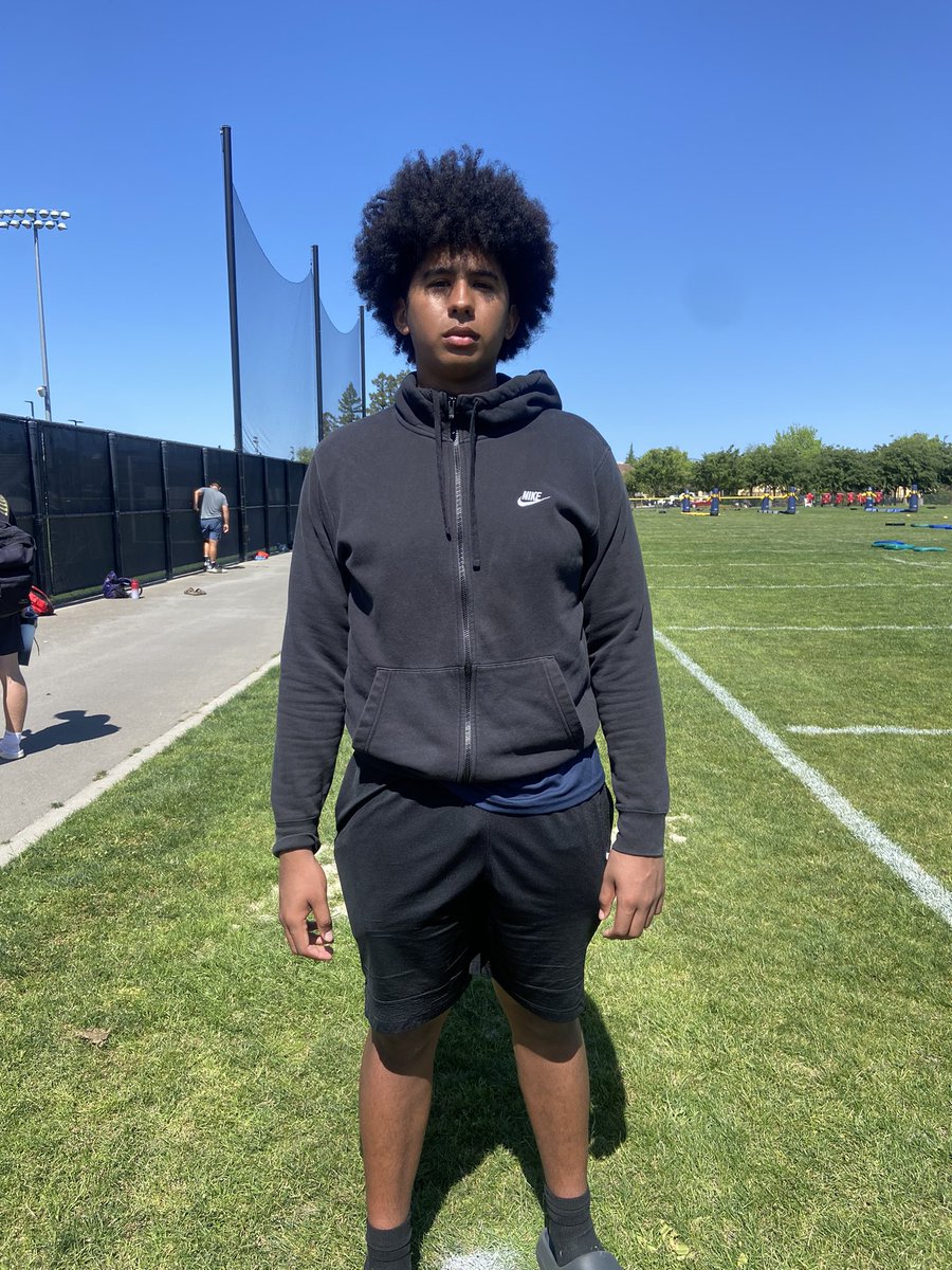 The story of Tru Kendrick out of Vanden is awesome. 2025 OL who started football last year and now has three D1 offers. Section basketball champ. Father played at USC and in the NFL. Already displays impressive technique and just scratching the surface of what he can do