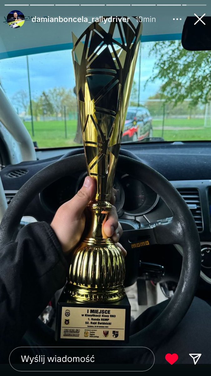 Winner 🏆 Swidnicki Rally 🚘🏁 #rsmp #RallyLife #RallyFanatics #RallyPassion #SpeedDemon #FastAndFuriousFun #RallyExplorer 🚀  $TintUp #tintup #TintUpcoin $TintUp coin #TintupToken #x100gem #x100gems #billions #RWA #polygon  #crypto #Uniswap #MC300k #PolygonCommunity