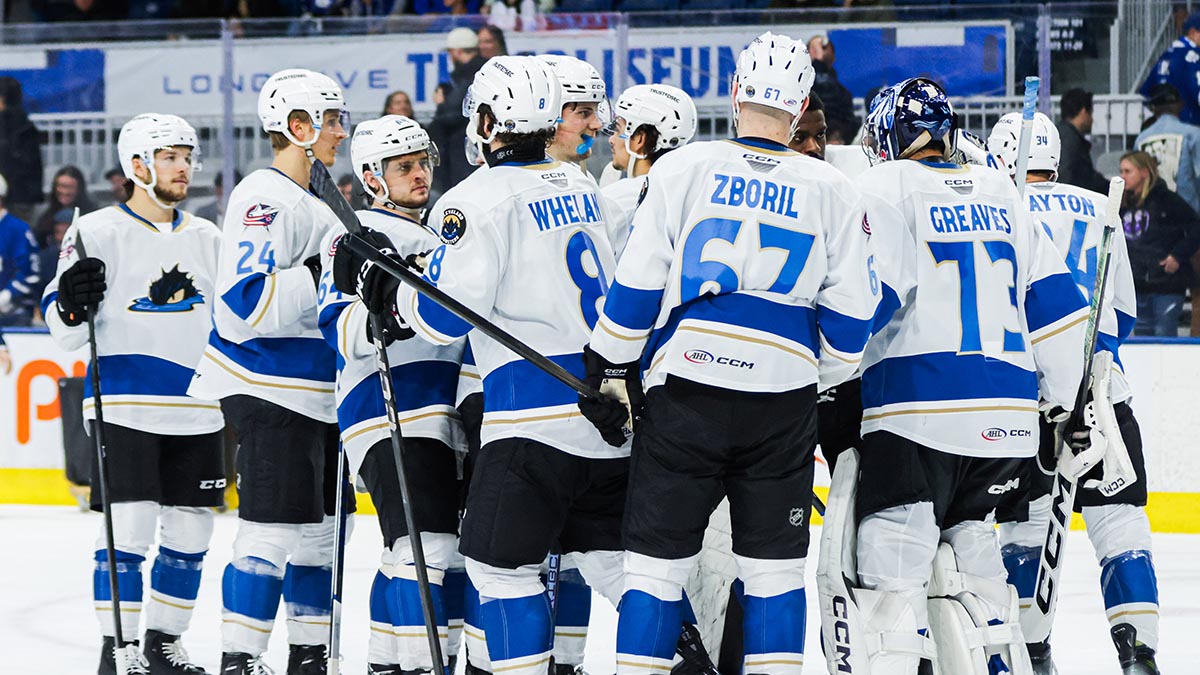 While late-season recalls to the @BlueJacketsNHL were a chance for some players to leave an impression on the organization, so are the #CalderCup Playoffs, @monstershockey’s first appearance in the postseason since 2019. 📝: @pwilliamsAHL | theahl.com/monsters-itchi…