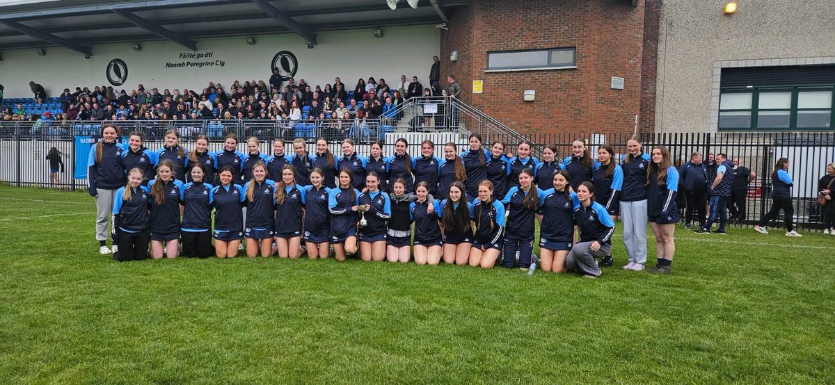 Congratulations to Chloe Murphy from the ladies minors won a Leinster Championship with Dublin u-16 Camogie today. #dublincamogie #camogie #win @CamogieDublin