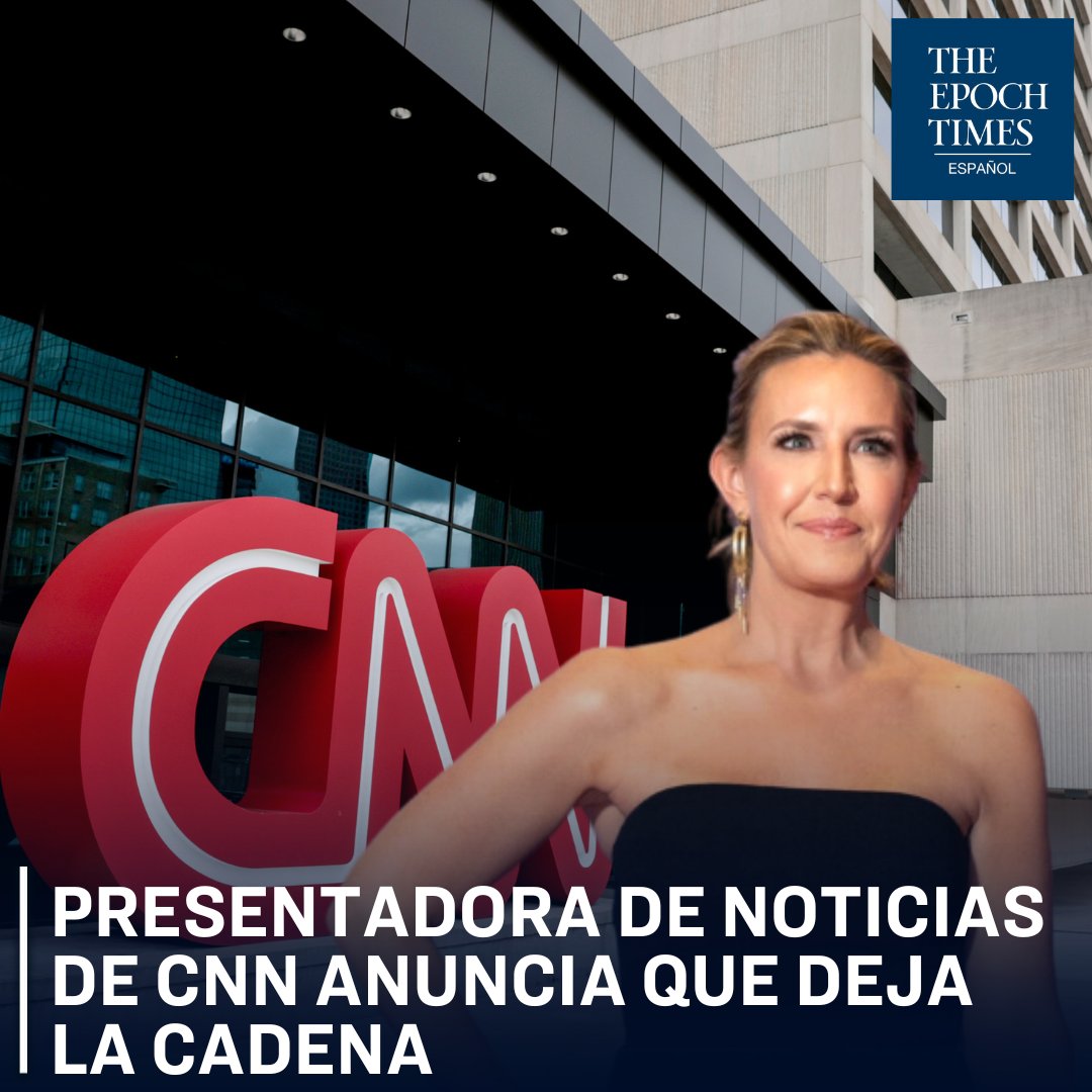 #PoppyHarlow, presentadora de noticias de #CNN anuncia que deja la cadena.

🔥 Mira la Nota 👉 tinyurl.com/276bfrfn