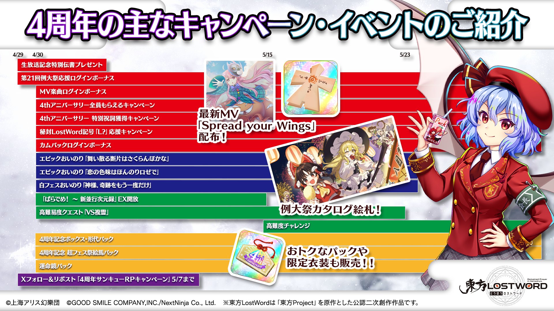 東方LostWord公式(東方ロストワード) в X: „🎙️放送内容のお 東方LostWord公式(東方ロストワード) в X: „🎙️放送内容のお