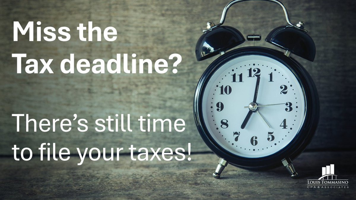 There's still time to file your TAXES!

(858)-623-0336

tommasino-cpa.com 

#taxes #TaxSeason2024 #taxseason #taxpreparation #TaxDeadline #TaxDeadline2024 #deadline #taxreturn #filingtaxes #taxreturn2024 #taxreturnhelp #accountant #cpa #stilltime #accountancy #SanDiego
