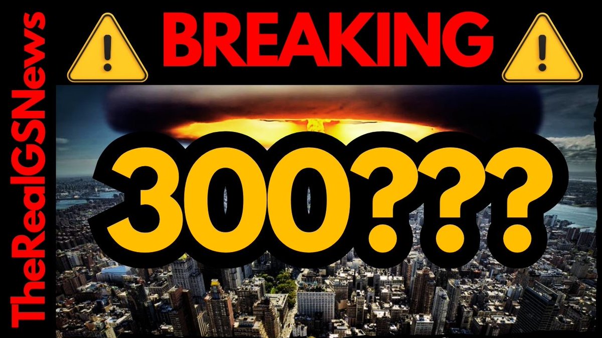 BREAKING: WHOA!!!! 300 WARHEADS? 
FULL VIDEO: youtu.be/0DEbxPc550Q?si… 

#France #Ukraine #Russia #NuclearWeapons