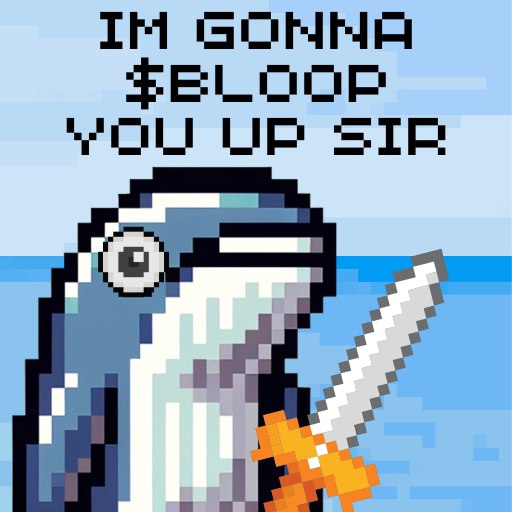 just $bloop tweet media