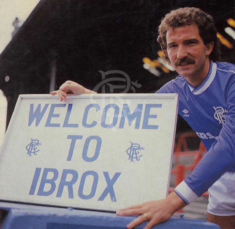 1986 Graeme Souness the new @RangersFC Player/Manager @andythephotoDr @JimTheJudge