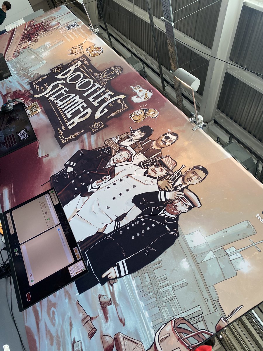 Very much enjoyed Bootleg Steamer at WASD. A game about smuggling alcohol in prohibition America. The visuals are gorgeous with smooth gameplay and management. I think I know what I’m buying tonight
#WASD #BootlegSteamer #bootlegsteamer #JunkFish