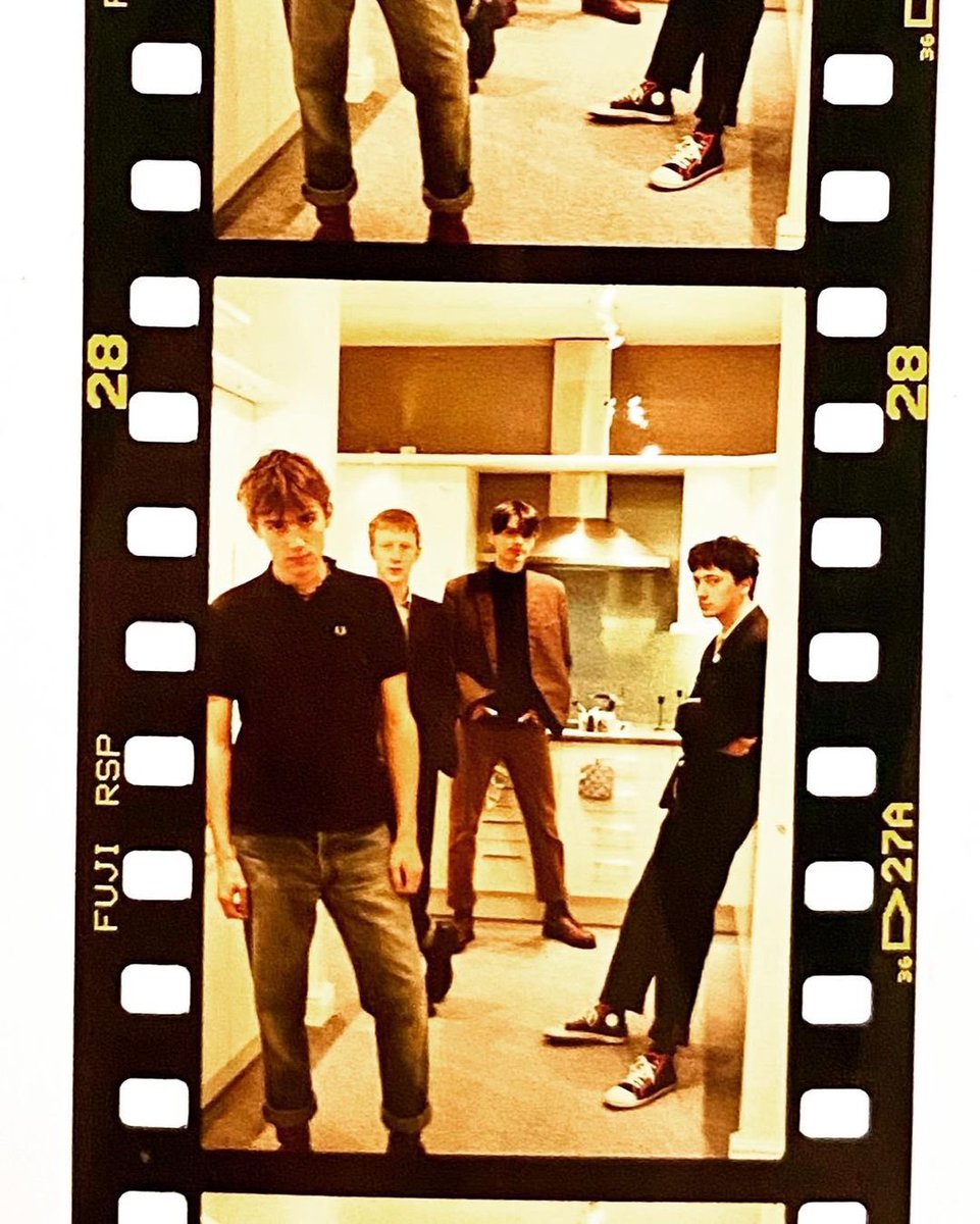 Unpublished “Modern Life is Rubbish” promo photos of Blur from 1993. Photo by Sam Harris