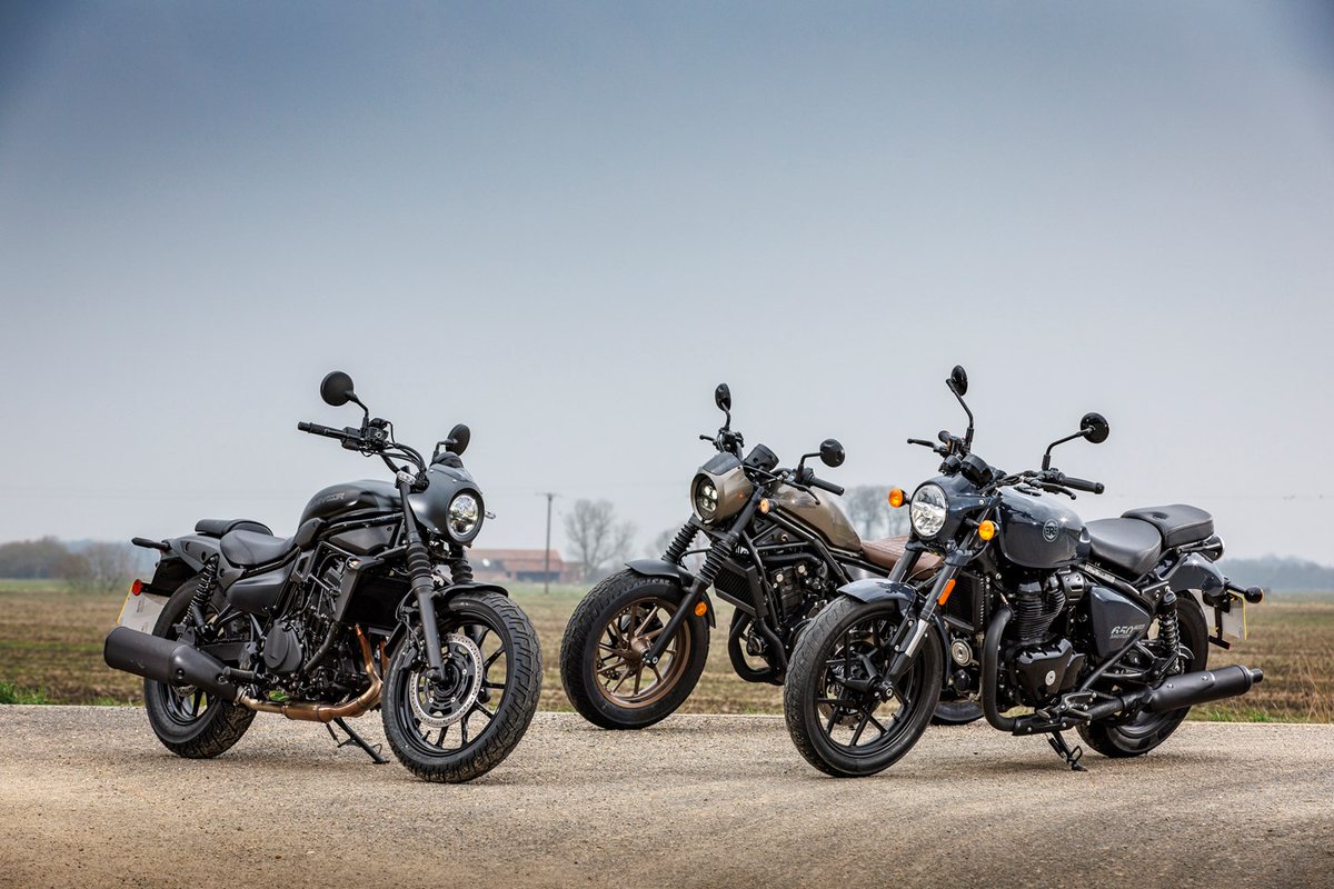 🤘 Born to be mild... We've tested three A2-legal cruisers against one another in this week's group test. Find out which came out on top at the link: ow.ly/vOXQ50Rp5GU