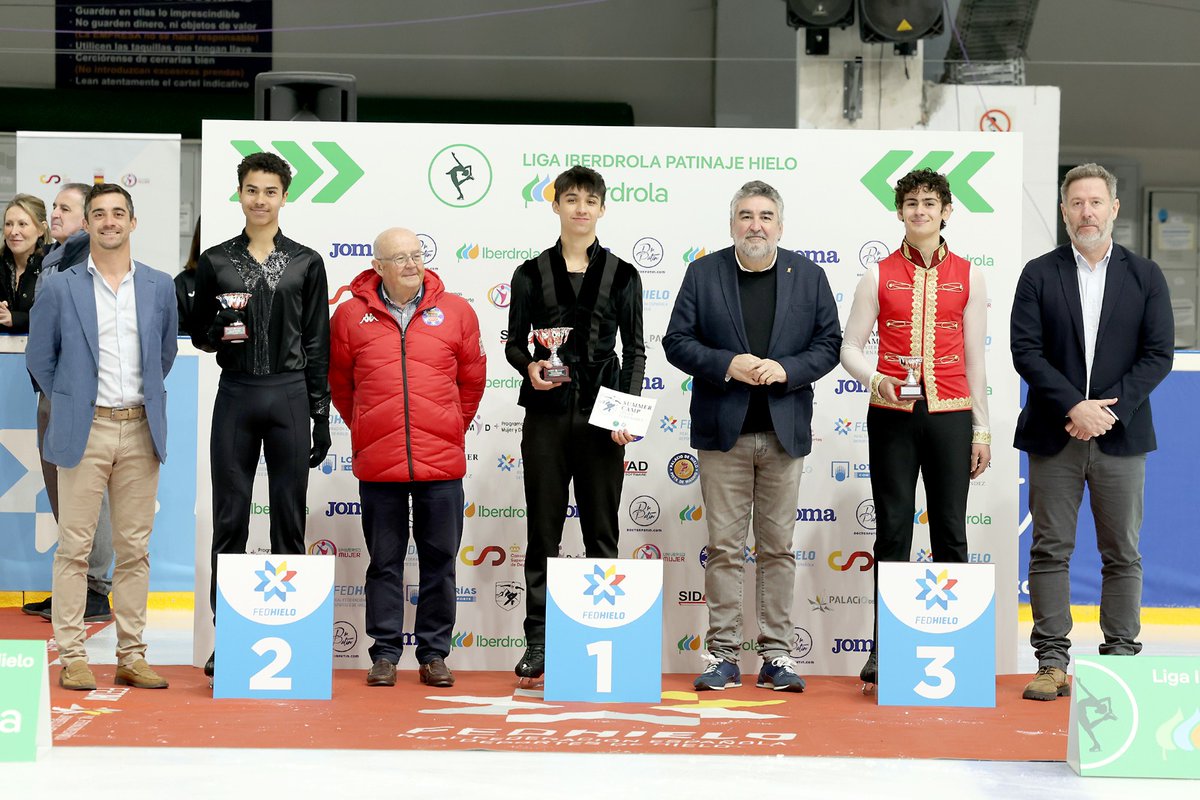 ⛸️ La segunda edición de la liga de patinaje sobre hielo ha concluido este fin de semana en Madrid. 🏆 El presidente del CSD, @jmrdezuribes, ha presenciado la gran final del circuito nacional.