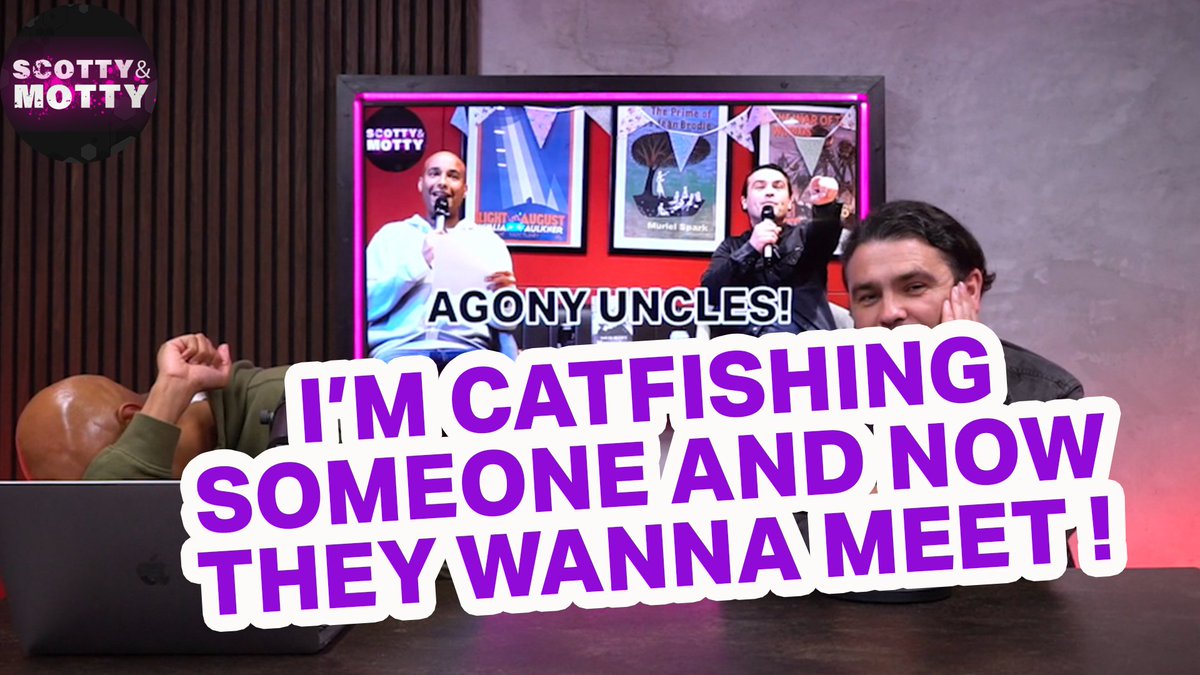 'I've been catfishing someone and now they wanna meet!' 🤪 @arghkid and @JayMotty have more terrible advice for people daft enough to ask them! 🤷🏾‍♂️ youtube.com/watch?v=m6Tef2…