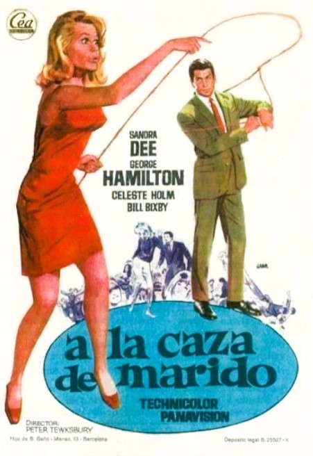 Cartel película 'A la caza del marido' (Doctor, you´ve got to be kidding!) 1967, de Peter Tewksbury.