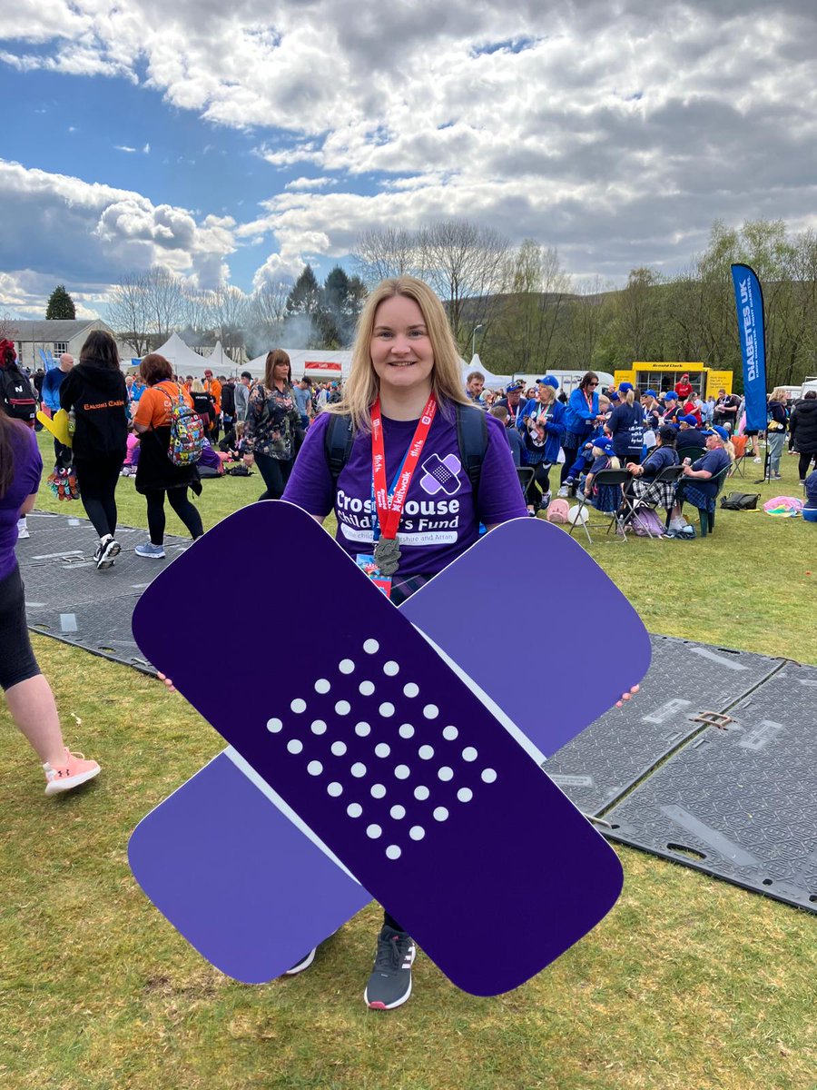 CrosshouseCF's tweet photo. What an incredible day at @thekiltwalk Glasgow! It's smiles, hugs and medals all round as we head for home.

Thank you to every single one of you who did it for the babies and children of Ayrshire 🙌 https://t.co/JXi6vuWQGj