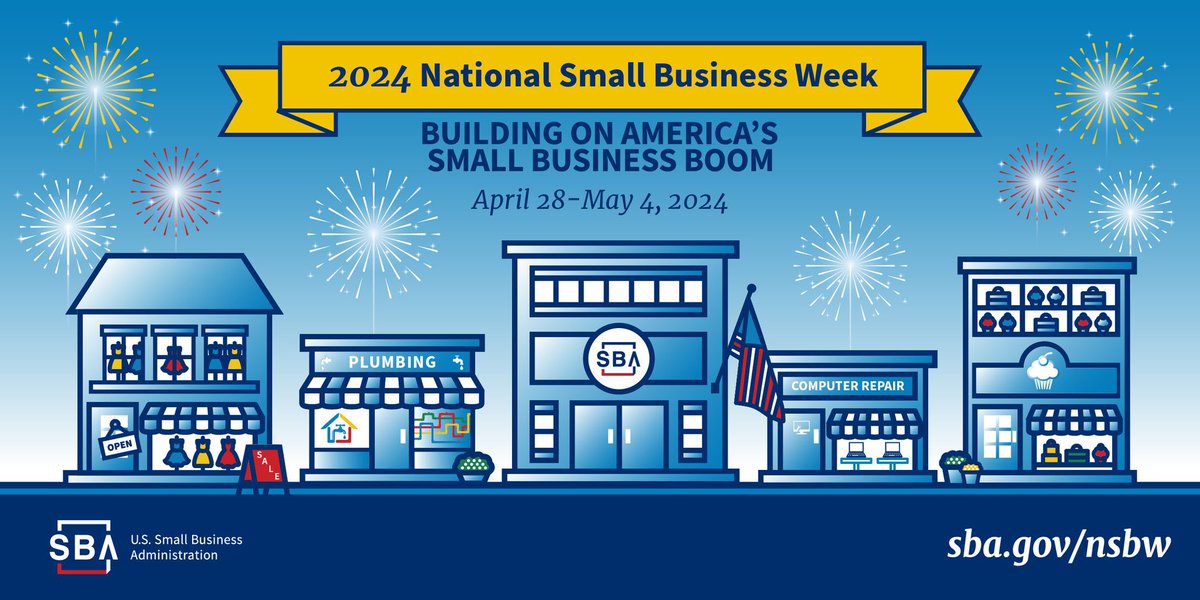 It's National #SmallBusinessWeek. Wisconsin will continue to support small businesses and big dreams! #ShopSmall @SBAgov