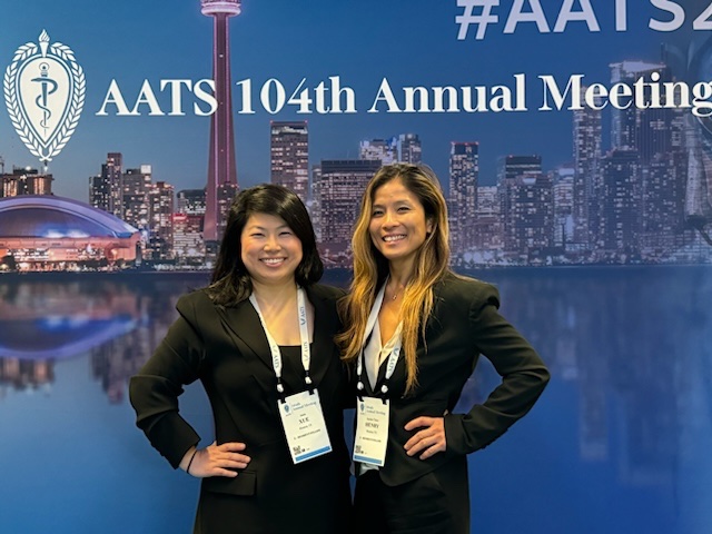 Twins time. What a great meeting. Loving the content and experience ❤️ Thank you @AATSHQ 🙏 #AATS2024