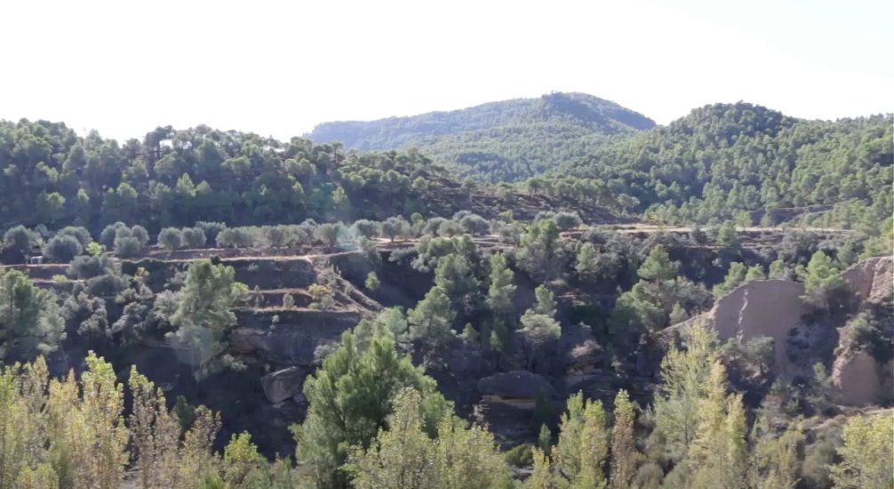 🧭🗺️Hoy nos encontramos en el 'Mirador de El Salt' un paraje producido por el salto del río Tastavíns al salvar un potente estrato rocoso de areniscas, ubicado cerca de la localidad de La Portellada. 
#Teruel #ComarcadelMatarraña #Matarranya
👉acortar.link/FAIoEL