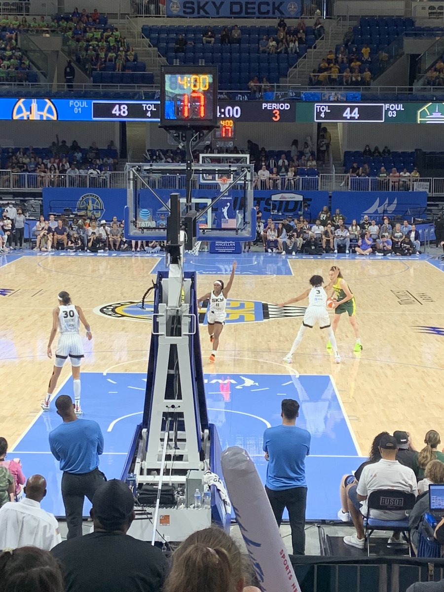 Grateful to have seen @Candace_Parker play in person! 🐐#sKytown