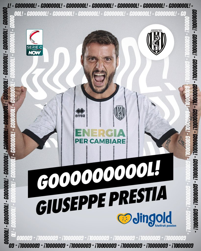 18’pt ⚽️ GOOOOOOOOOOOOOOLLLLL!!!!!! Mancava lui all’appello, e proprio oggi si sblocca. Calcio d’angolo di Adamo, incornata di #Prestia che segna l’1-0, diventando così il 17º marcatore stagionale 😍. #DAIBURDEL Offerto da Jingold #CesPer 1-0