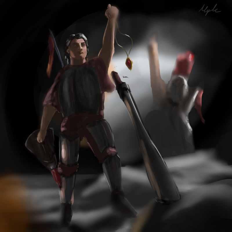 Geplowe's tweet photo. Color of Imperial soldier takes back the Amulet of Kings. https://t.co/Fxbjdkb2ku