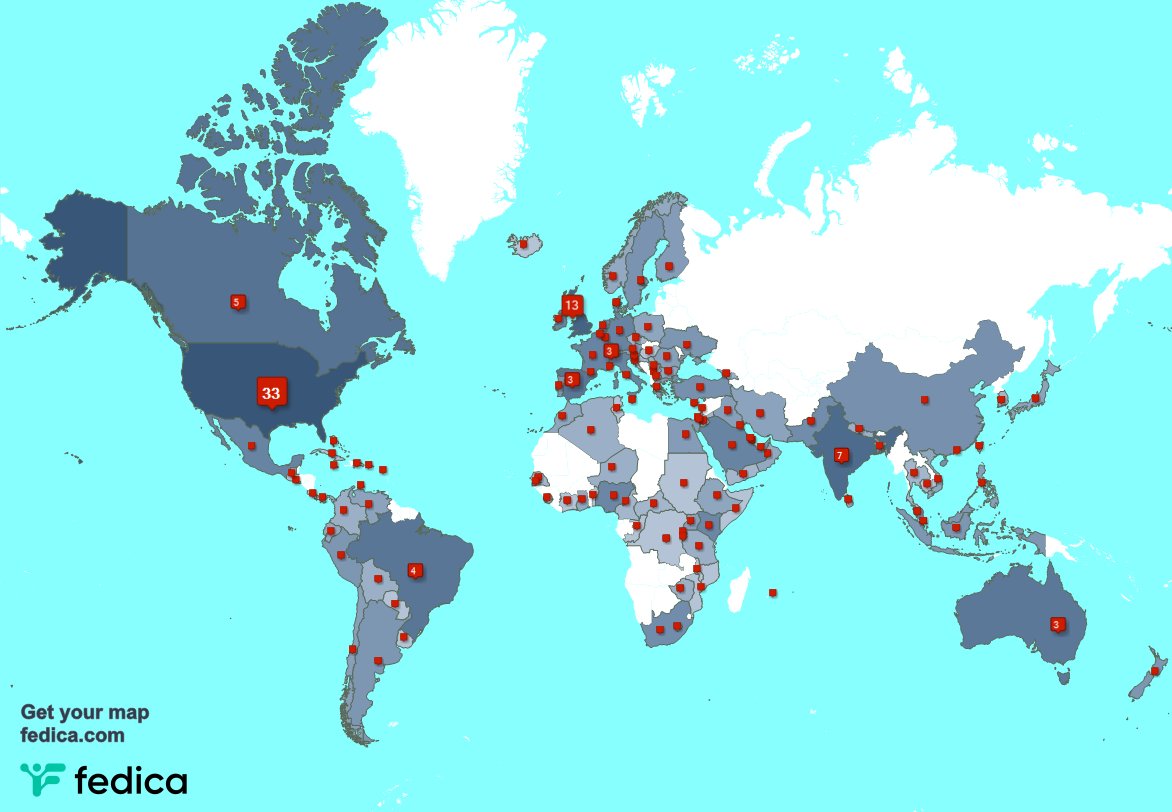 I have 43 new followers from Ukraine, Bangladesh, and more last week. See fedica.com/!Tweet_Nutriti…