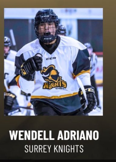 Congrats to Wendell Adriano and Carter Andrews for making the PJHL All Star Roster!!