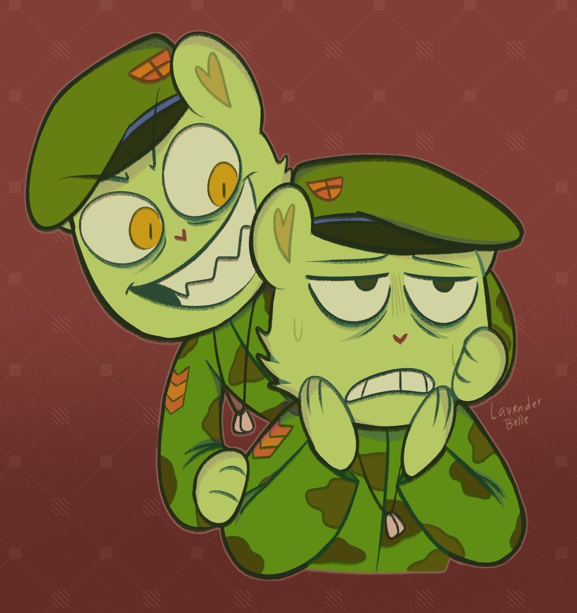 #HTF #HTFflippy #happytreefriends #fanart