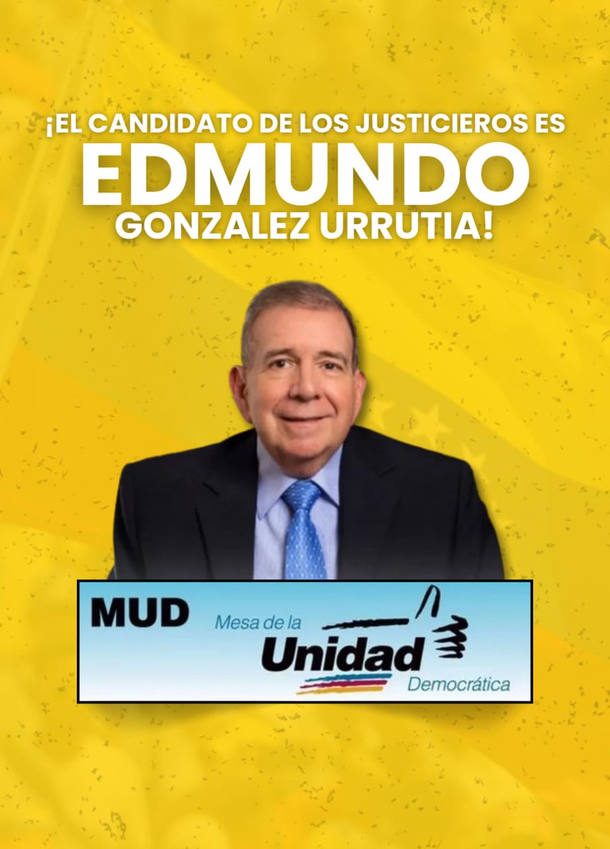 Únete a la lucha por Venezuela! Apoya a Edmundo y organiza tu comandito en comanditos.com. #PJMundoConEdmundo #PJesUnidadYVoto