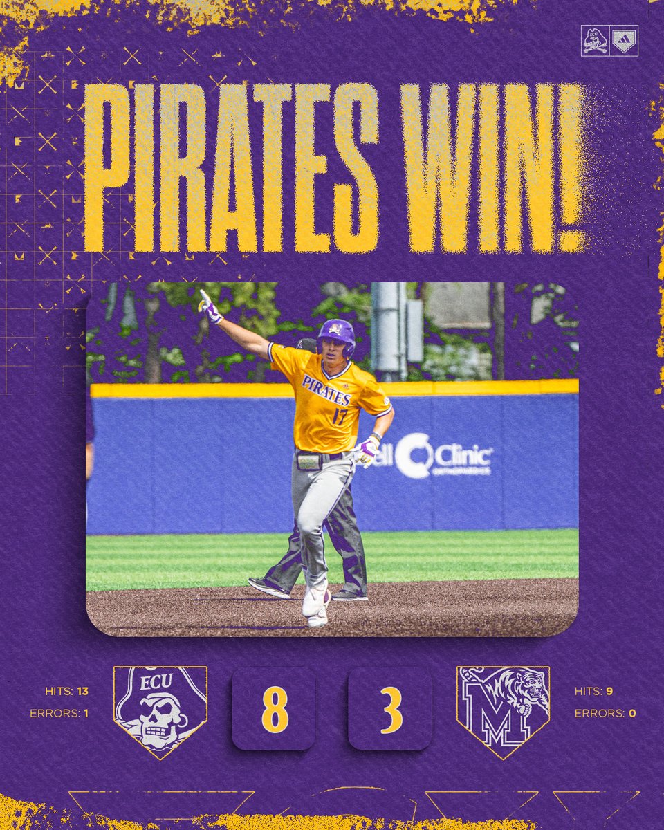 A pair of diamond sweeps in Memphis this weekend 🏴‍☠️