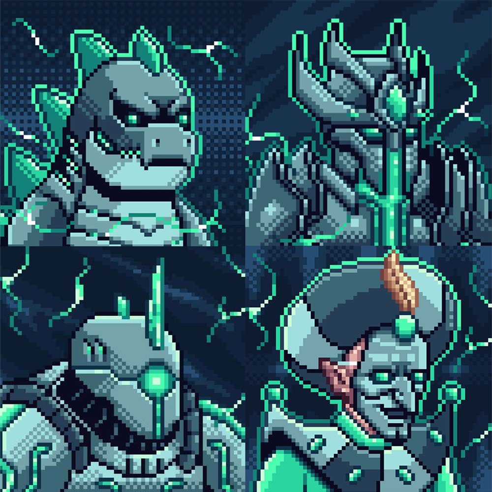 Not a lot of people know that about me, but I used to make some pixel art. That's definitely something I need to get back to... 😮‍💨

What do you think of these characters which were made specially for <a href="/LegionsSOL/">Legions</a>?