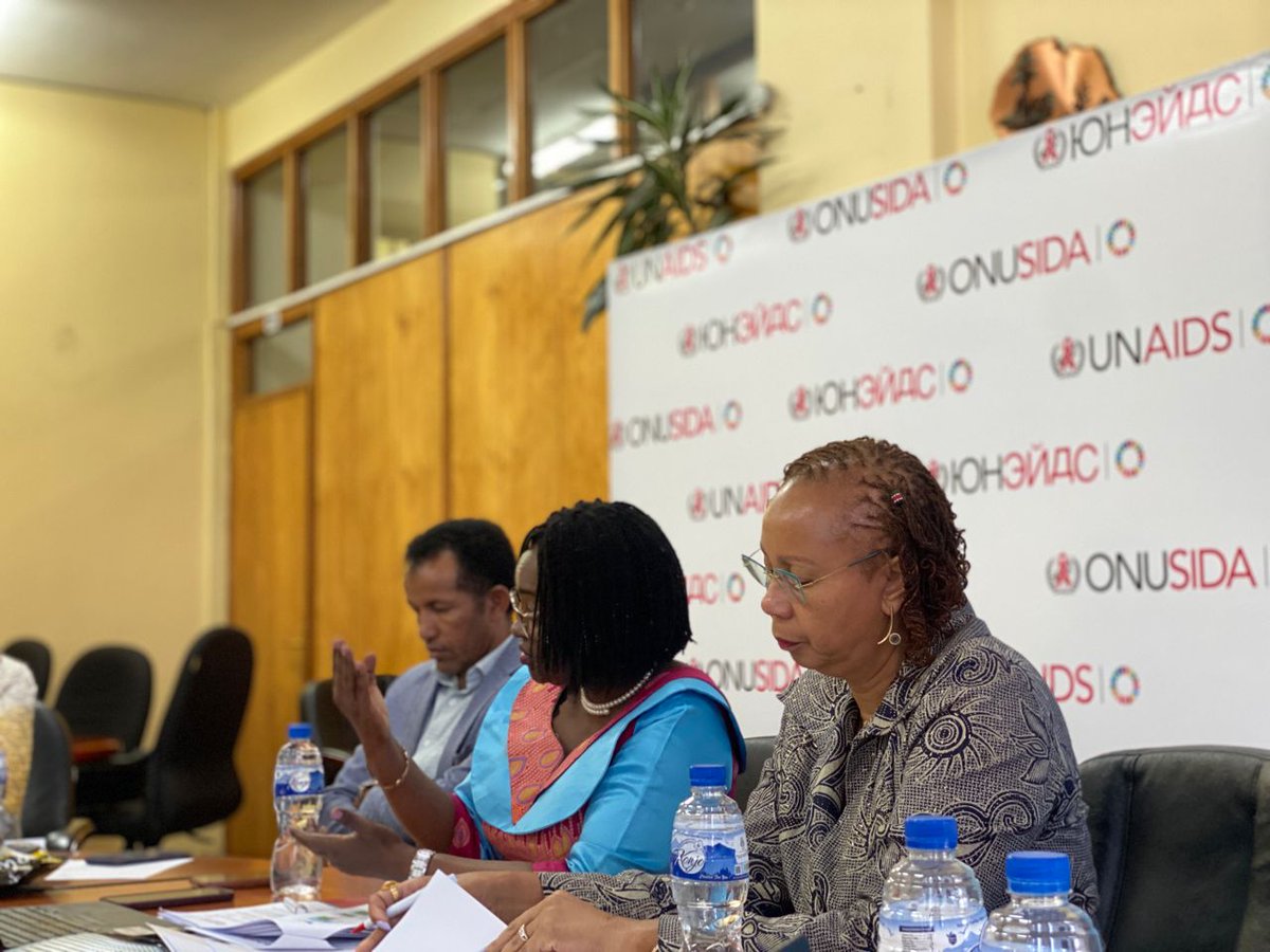 UCO #Ethiopia was honored to have a Country visit of @UNAIDS_ESA Director @anneshongwe & ESARST colleagues Koech, Gloria, & Sanele, chaired by UCD 🇪🇹 @Francoisendayi. Day 1: Liaison Off @_AfricanUnion, HIV UN Joint team & Health Cluster lead joined UCO for a fruitful discussion.