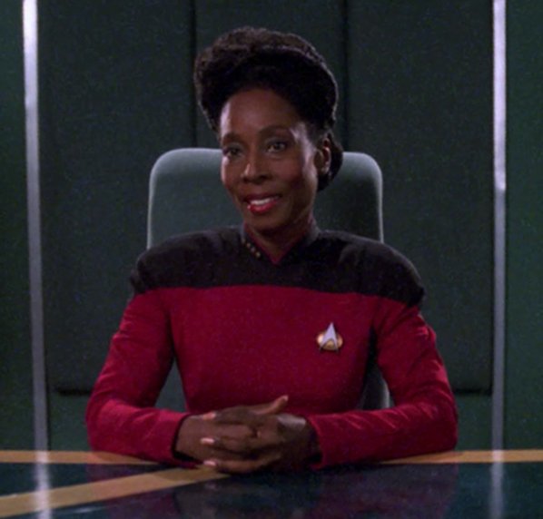 Happy TOSS Birthday to Madge Sinclair, Captain of the Saratoga in ST IV, and later Geordi's mum on TNG. #TOSSatNight