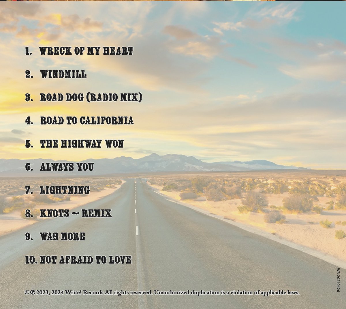 Now that you’ve had a couple of days to ride down the #RoadToCalifornia, comment your favorite track on the album! 🙌🏻