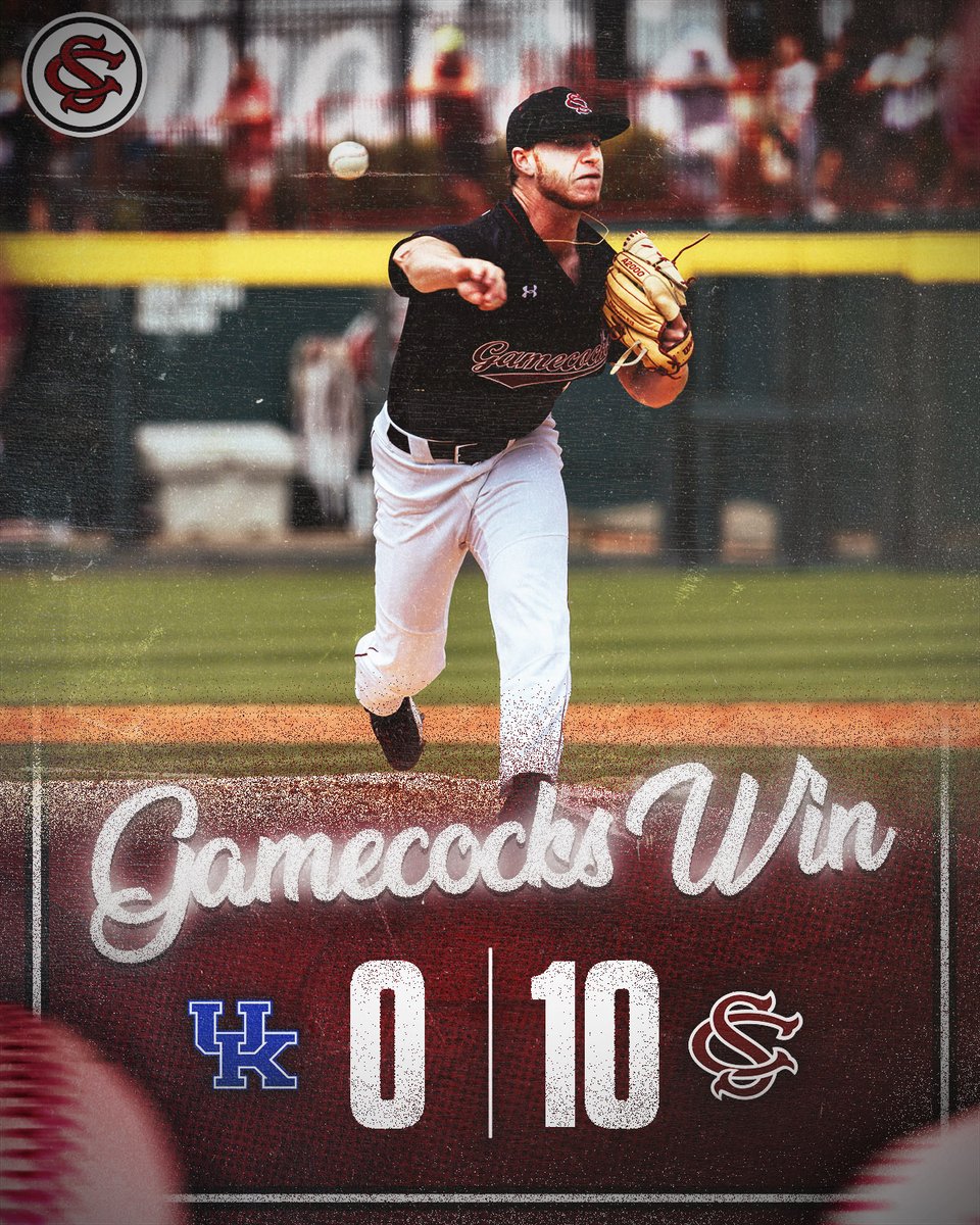 GamecockBSB's tweet photo. BIG SERIES WIN FOR THE GAMECOCKS

#Gamecocks | #ForeverToThee https://t.co/9192GshWyp