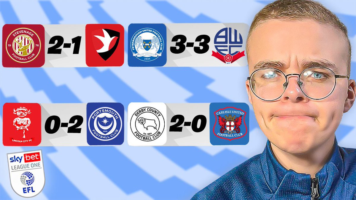 Everything COVERED! Fully coded! The bottom 4 all decided, the play offs decided and Derby Win Promtion! A bumper packed 90 minute show on all things League One! 🎙️ youtube.com/live/zpFb6hf_3…