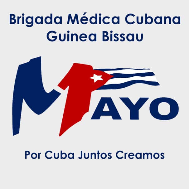Desde Guinea Bissau la BMC Viva el 1 de mayo #BMC# #CubacooperaGuineaBissau#