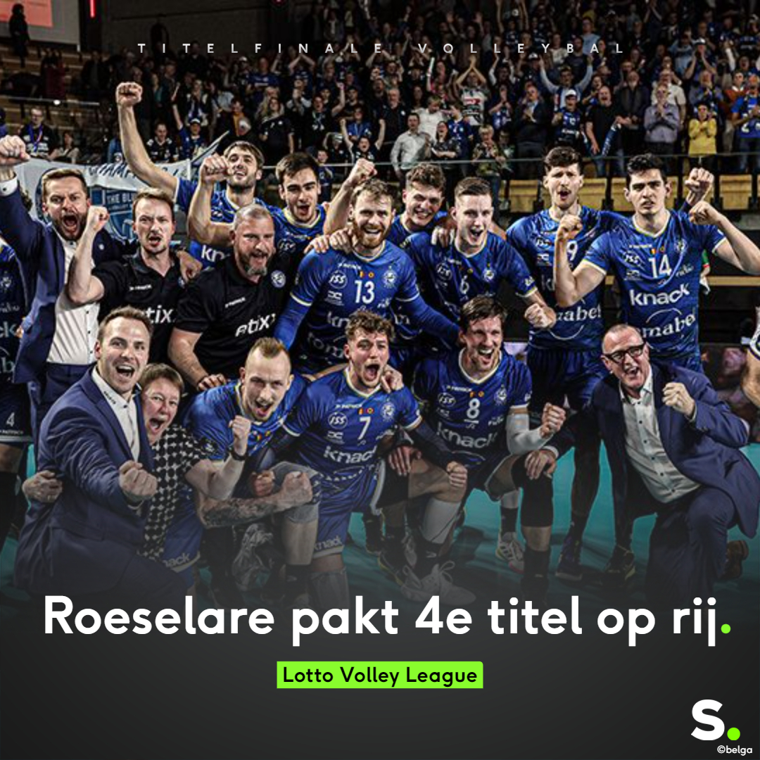 Roeselare is aan het einde van de rit dan toch weer ongenaakbaar! sporza.be/nl/matches/vol…