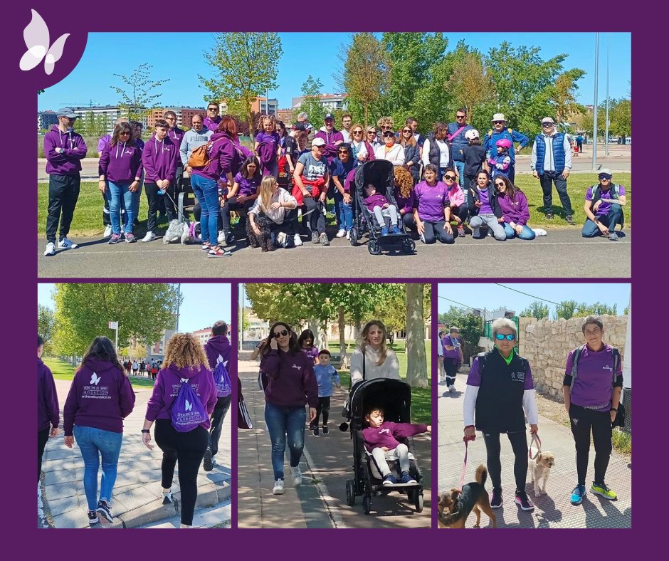 ¡Un aplauso para Miranda de Ebro, que se unió con fuerza el domingo pasado a nuestra marcha solidaria! 🙌 Su apoyo y presencia ayudan a visibilizar la lucha contra el síndrome de #Dravet.. ¡Juntos marcamos la diferencia! 💜