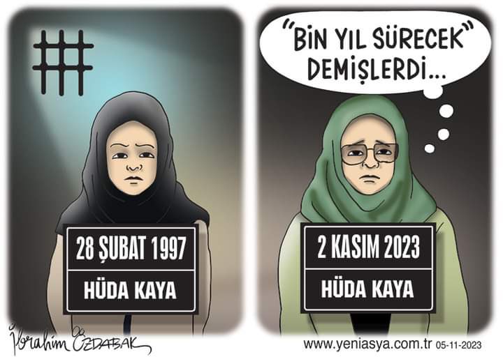 #HüdaKayayaÖzgürlük Adalet istiyoruz Kinle hasetle ülke yöneten zalimler…