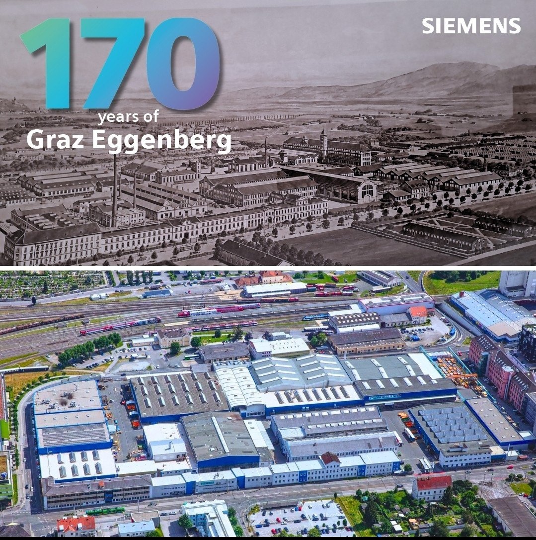 170 yıl önce kurulan ve şuanda Dünya'nın raylı sistemler alanında en iyi fabrikaların biri olan @SiemensMobility 'nin dünü ve bugünü.
#siemens #mobility #raylisistemler