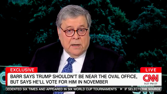 OxybreathPro's tweet photo. Bill Barr's comments on Donald Trump's discussion of potential executions raise concerns https://t.co/7CnaU47QQG https://t.co/8JTuCj4nbc
