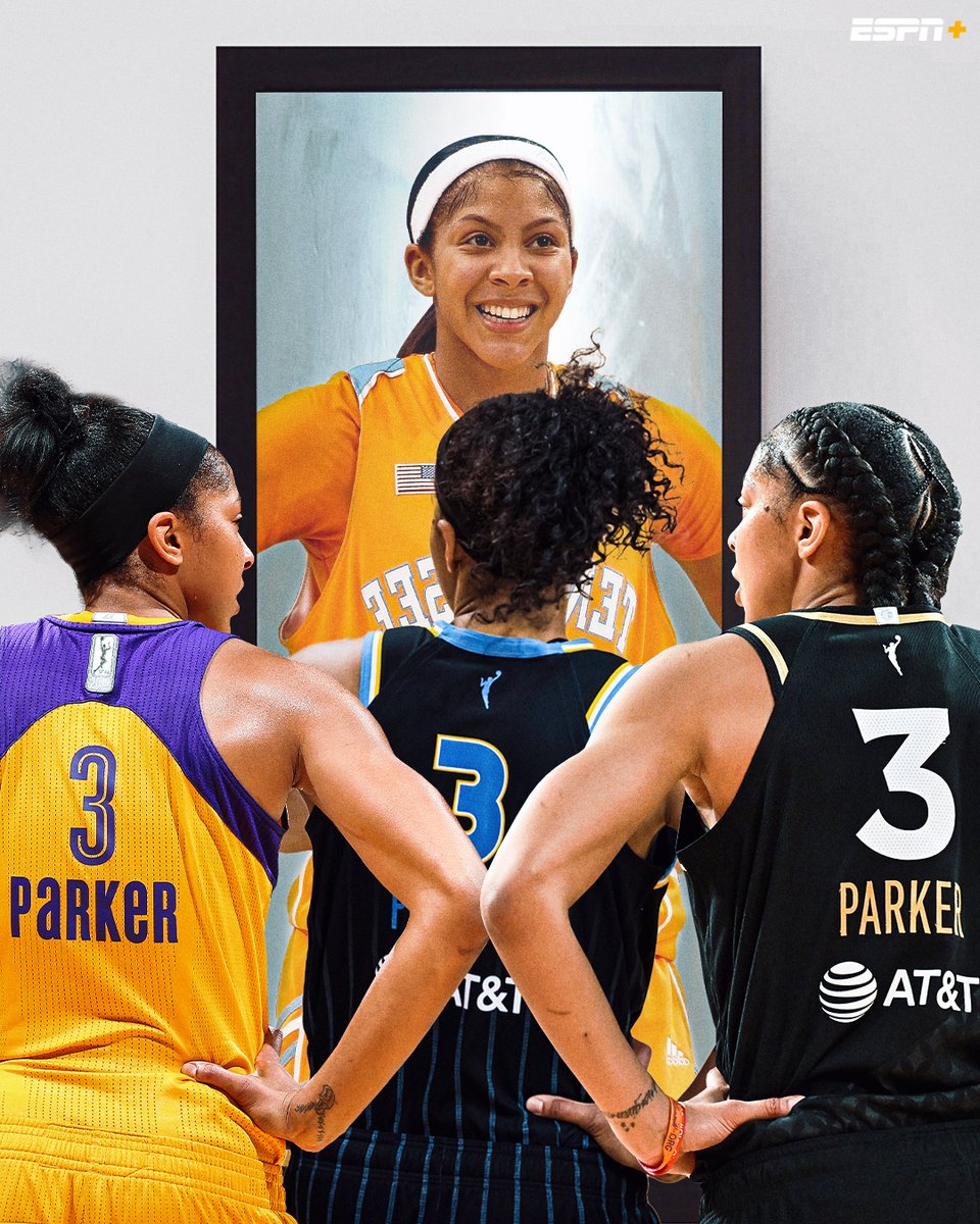 What a career for Candace Parker 🧡