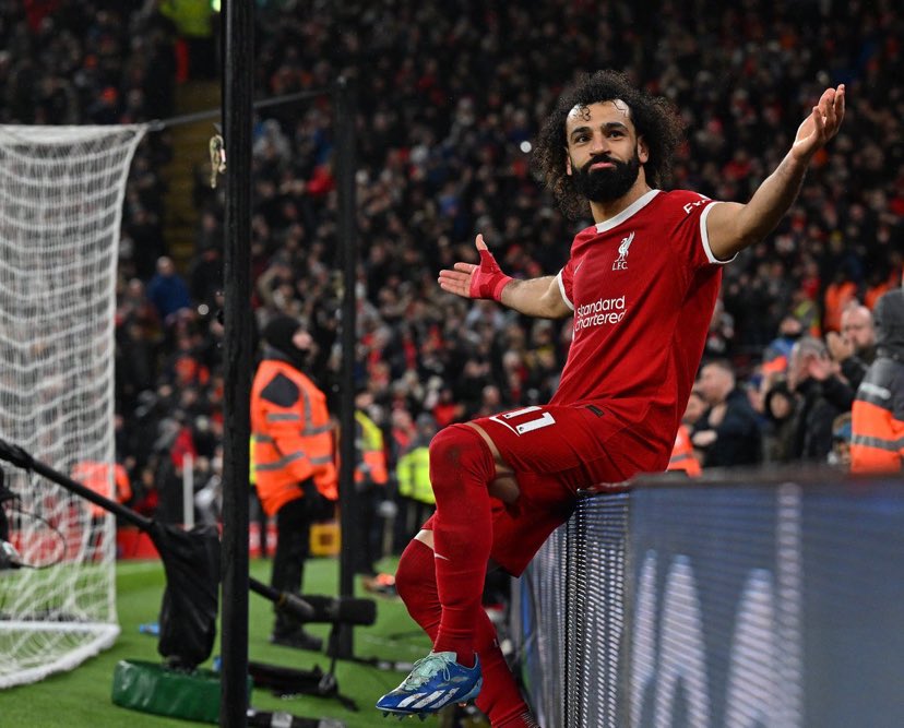 I look back on this moment before the AFCONS & yes Liverpool & Anfield belonged to The Egyptian King in that moment but no one is ever bigger than the club. I hope he gets a goal or two as keep sakes but like many….I expect a move is imminent 👑