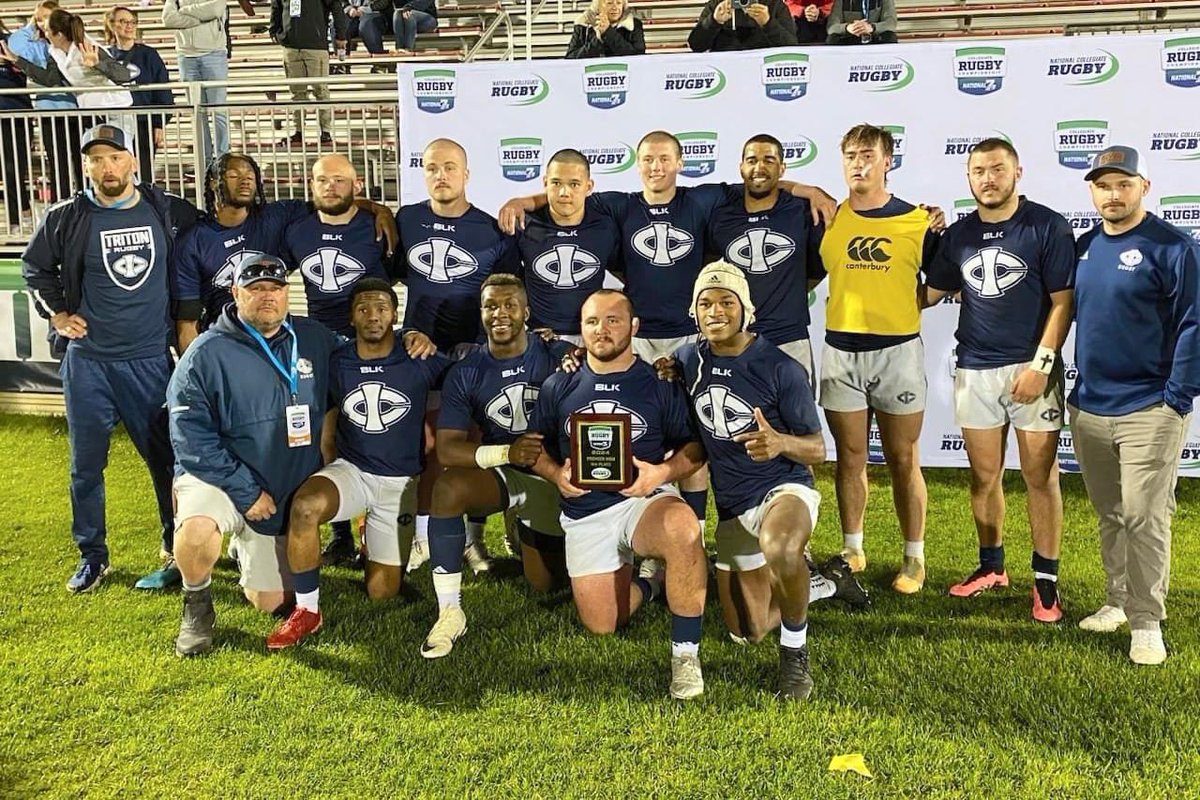 Triton Rugby went to battle with the top teams in the nation and are coming home from the National Collegiate Rugby Championships in Washington, D.C. with a Premier Division 4th place finish! Representing the #TritonBlue! 🔱 #TritonNation #TritonsStandTall #TritonExperience