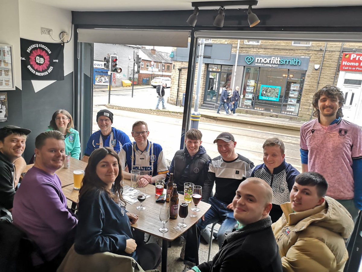 Yesterday was a huge success for both #swfc & Rainbow Owls! 🎉 Ten of our members attended our joint matchday social with @WBALGBT & snapped up our new group badges. Many thanks to our sponsor @TytoLaw for funding the badges & to @TWWcast for donating two free tickets to us. 🙏