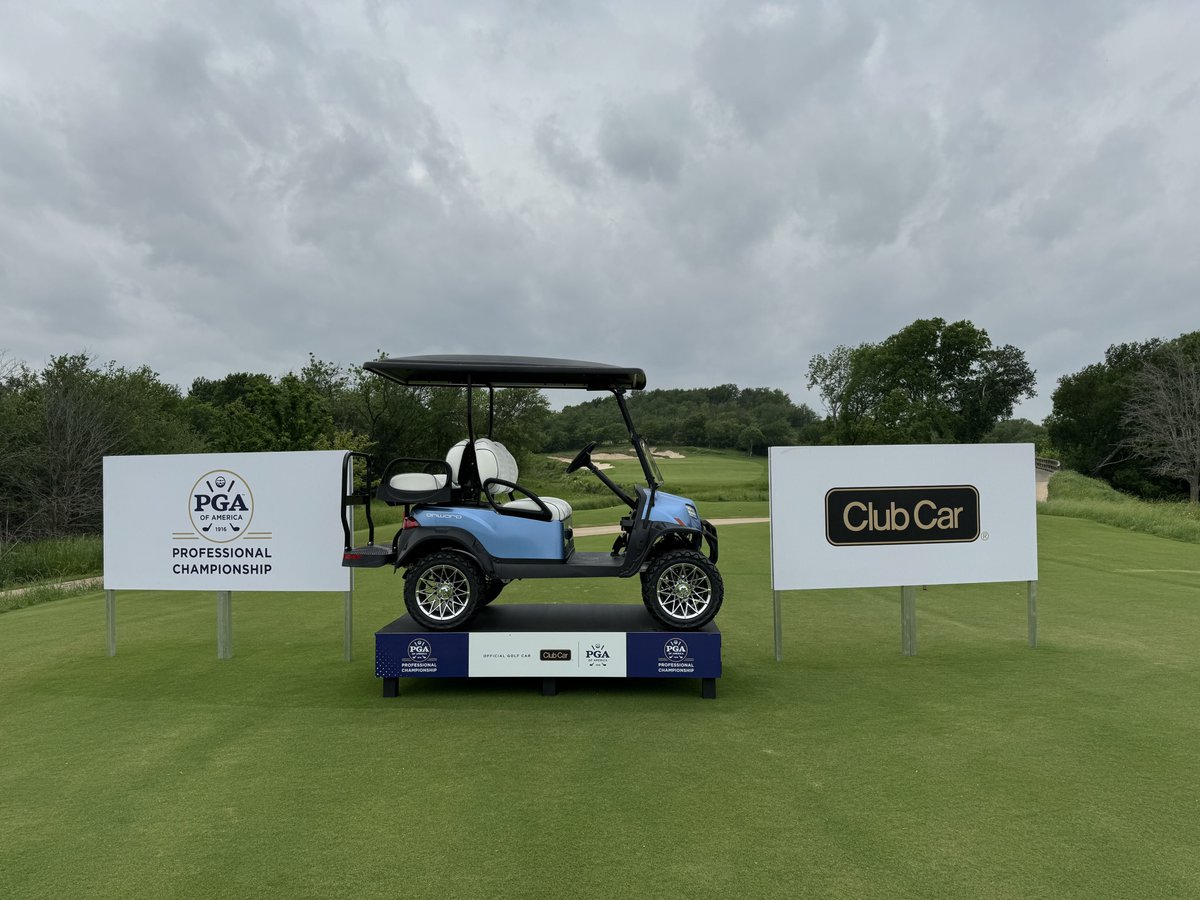 Feast your eyes on this blue eyed prize up for grabs at the @PGA Professional Championship in Frisco, TX! 👀🏆 A Hole-In-One on 13 is the name of the game! ⛳️ Who is going to get one of these beauties to take home with them?!?!? Let us know in the comments! 👇🏼