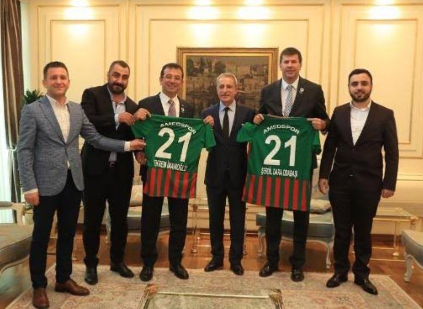 Ekrem İmamoğlu: 'TFF 1. Lig’e yükselen Amedspor’u kutluyorum.'