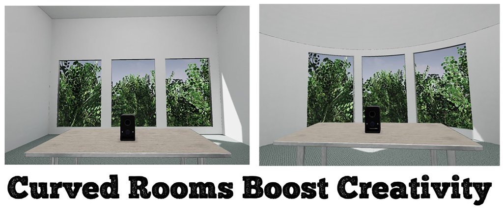 Curved rooms boosted mood and #creativity more than rectangular rooms in new study (and calmed the heart rate): pubmed.ncbi.nlm.nih.gov/38545212 More studies in Carlat #Psychiatry News youtube.com/watch?v=BrHOEs… #mentalhealth #architecture #psychology