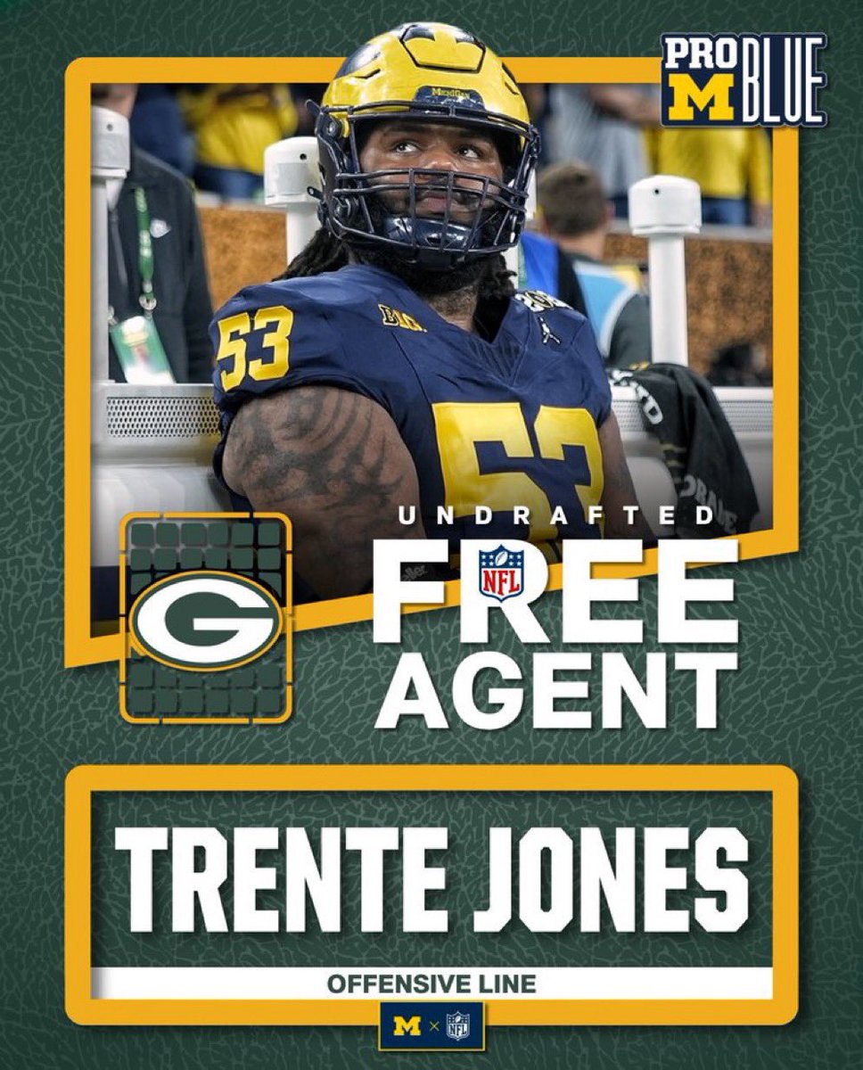 Congrats to Grayson Alum @trentejones01 signing with the @packers ! 🔰#4theG🔰