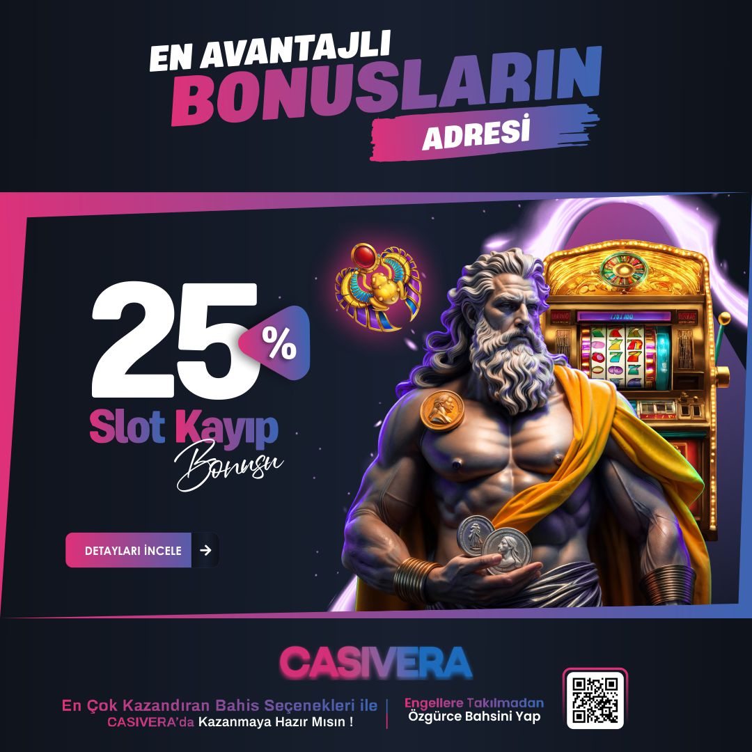 🎰 İkinci şansınız Casivera'da ! 💎 %25'e varan Slot Kayıp bonusu 🎁 Canlı Casino’da yaşadığınız kayıplarınıza özel %20’ye varan kayıp bonusu fırsatı ❤️En avantajlı bonusların adresi ⭐️Casivera giriş t.ly/CasiveraXgiris